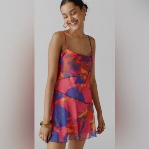 Women's Urban Outfitters Moxie Mesh Mini Slip Dress - XS